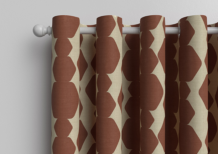 Construct, Burnt Orange - Made to Measure Curtains - Image 12